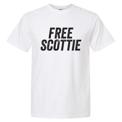 Free Scottie Mugshot Garment-Dyed Heavyweight T-Shirt