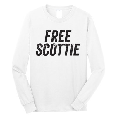 Free Scottie Mugshot Long Sleeve Shirt