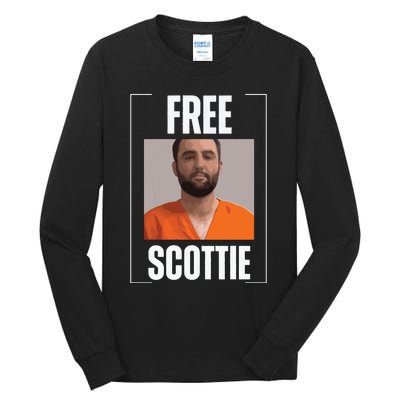 Free Scottie Mugshot Tall Long Sleeve T-Shirt