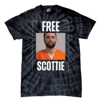 Free Scottie Mugshot Tie-Dye T-Shirt