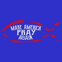 Fish Symbol Meaningful Gift Christian Gift Make America Pray Again Gift Womens Tank Top
