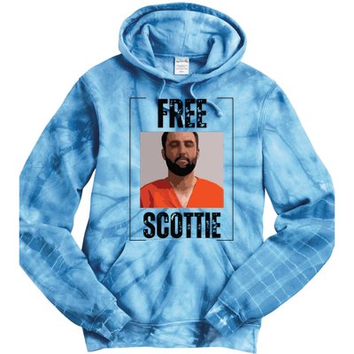 Free Scottie Mugshot Tie Dye Hoodie