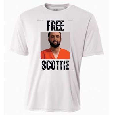 Free Scottie Mugshot Cooling Performance Crew T-Shirt