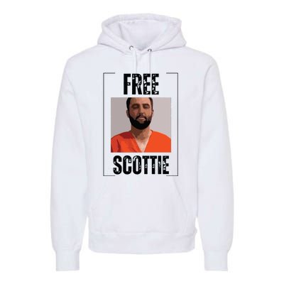 Free Scottie Mugshot Premium Hoodie