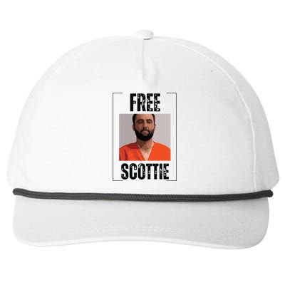 Free Scottie Mugshot Snapback Five-Panel Rope Hat