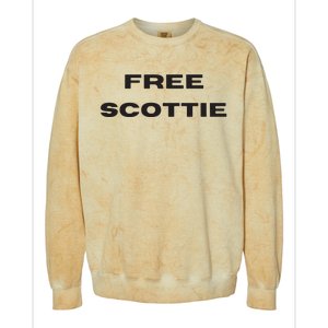 Free Scottie Mugshot Colorblast Crewneck Sweatshirt