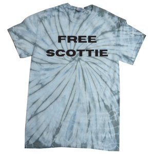 Free Scottie Mugshot Tie-Dye T-Shirt