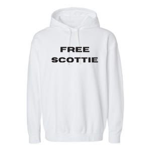 Free Scottie Mugshot Garment-Dyed Fleece Hoodie