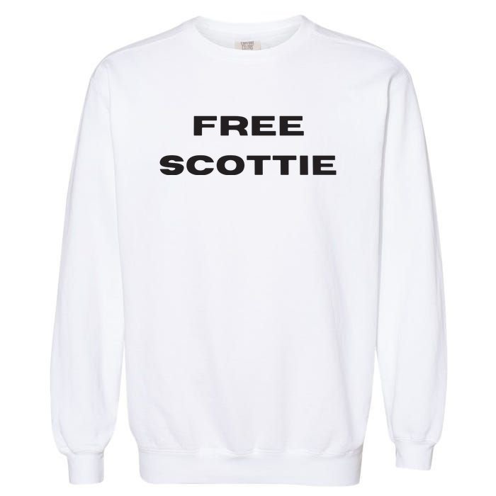 Free Scottie Mugshot Garment-Dyed Sweatshirt