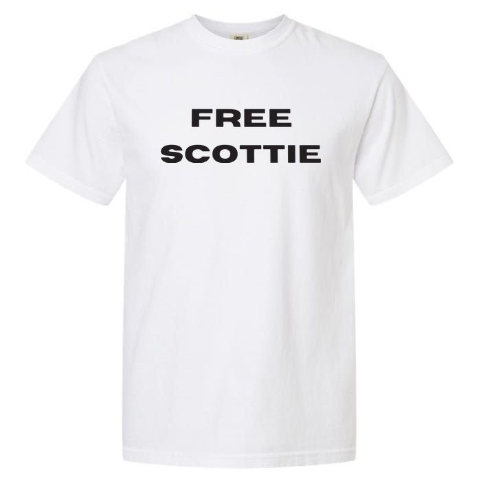 Free Scottie Mugshot Garment-Dyed Heavyweight T-Shirt