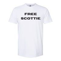 Free Scottie Mugshot Softstyle CVC T-Shirt