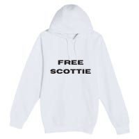 Free Scottie Mugshot Premium Pullover Hoodie