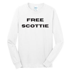 Free Scottie Mugshot Tall Long Sleeve T-Shirt