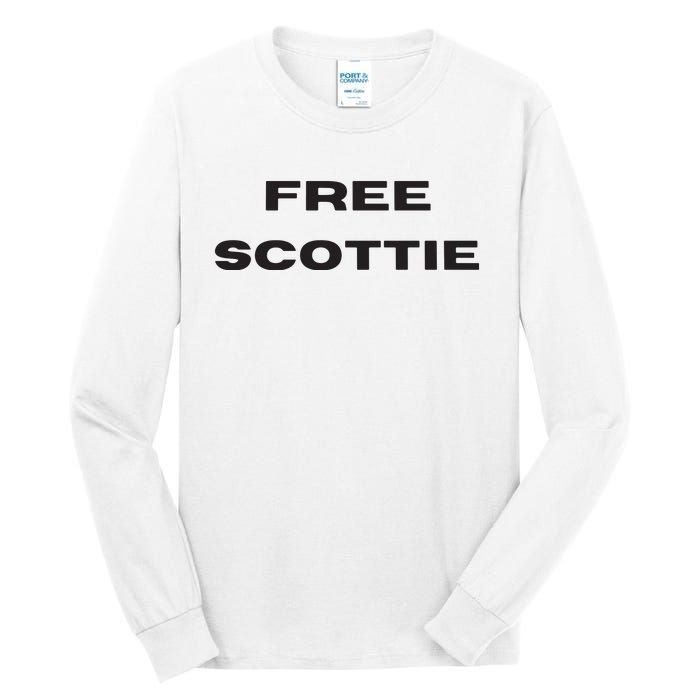 Free Scottie Mugshot Tall Long Sleeve T-Shirt