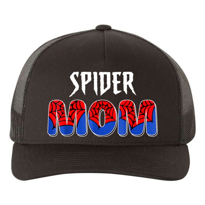 Funny Spider Mom For Women Love Yupoong Adult 5-Panel Trucker Hat