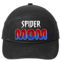 Funny Spider Mom For Women Love 7-Panel Snapback Hat