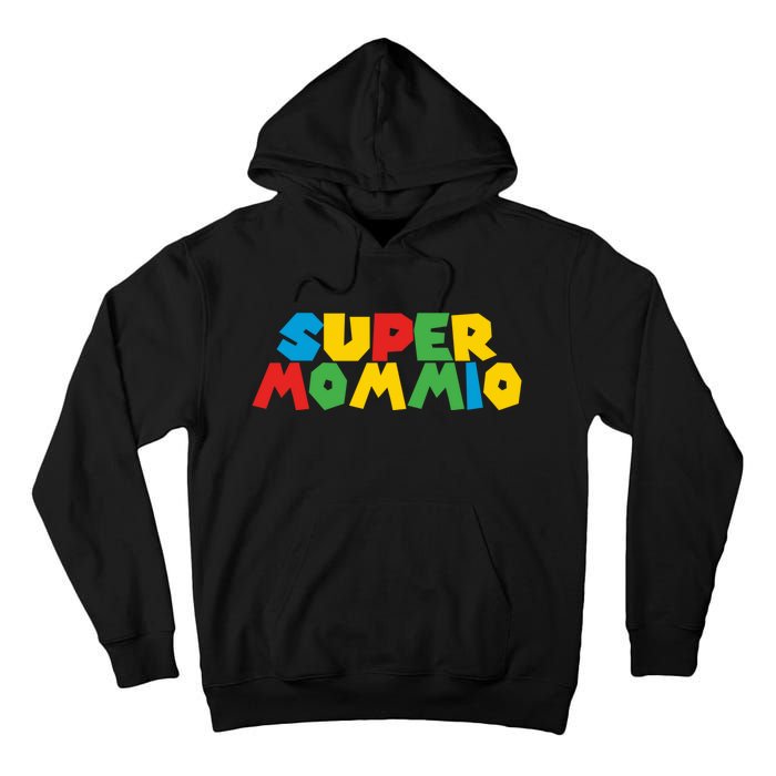 Funny Super Mommio Mother's Day Gamer Tall Hoodie