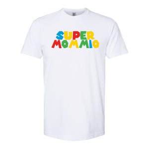 Funny Super Mommio Mother's Day Gamer Softstyle CVC T-Shirt