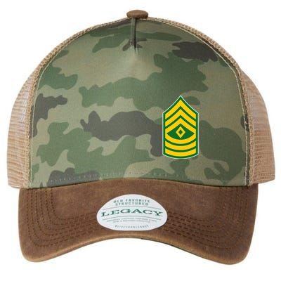 First Sergeant Military Badge Legacy Tie Dye Trucker Hat