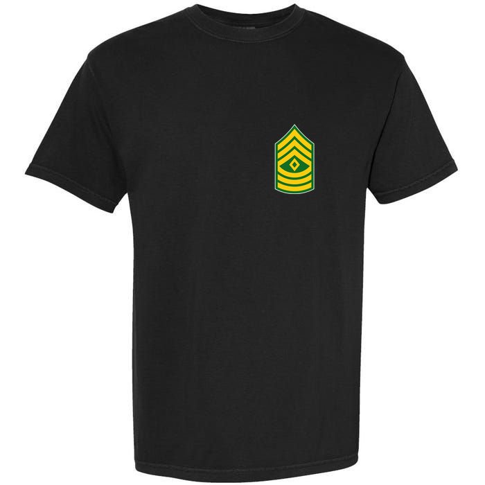 First Sergeant Military Badge Garment-Dyed Heavyweight T-Shirt