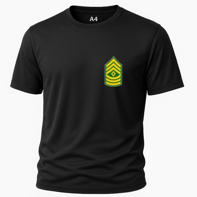 First Sergeant Military Badge Performance Shirt