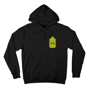 First Sergeant Military Badge Hoodie