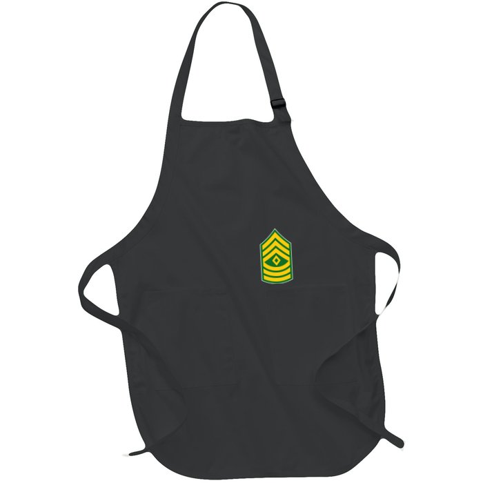 First Sergeant Military Badge Apron