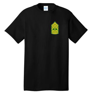 First Sergeant Military Badge Tall T-Shirt