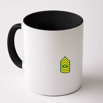First Sergeant Military Badge Mug