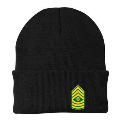 First Sergeant Military Badge Beanie