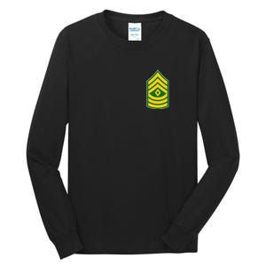 First Sergeant Military Badge Tall Long Sleeve T-Shirt