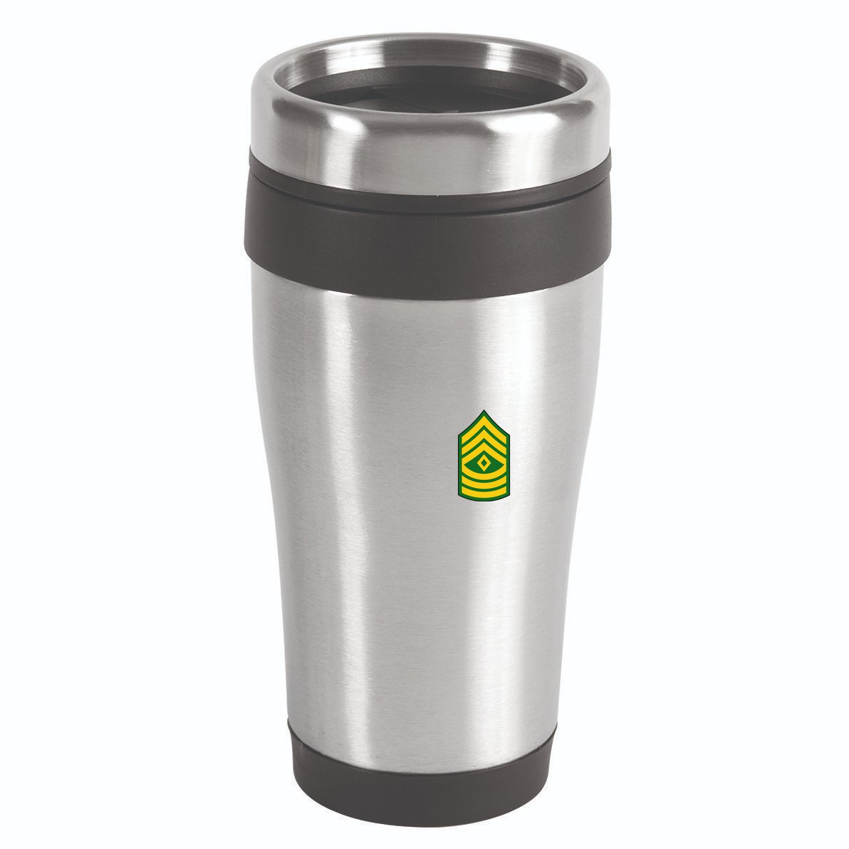 First Sergeant Military Badge 16oz Travel Tumbler