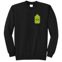 First Sergeant Military Badge Tall Sweatshirt