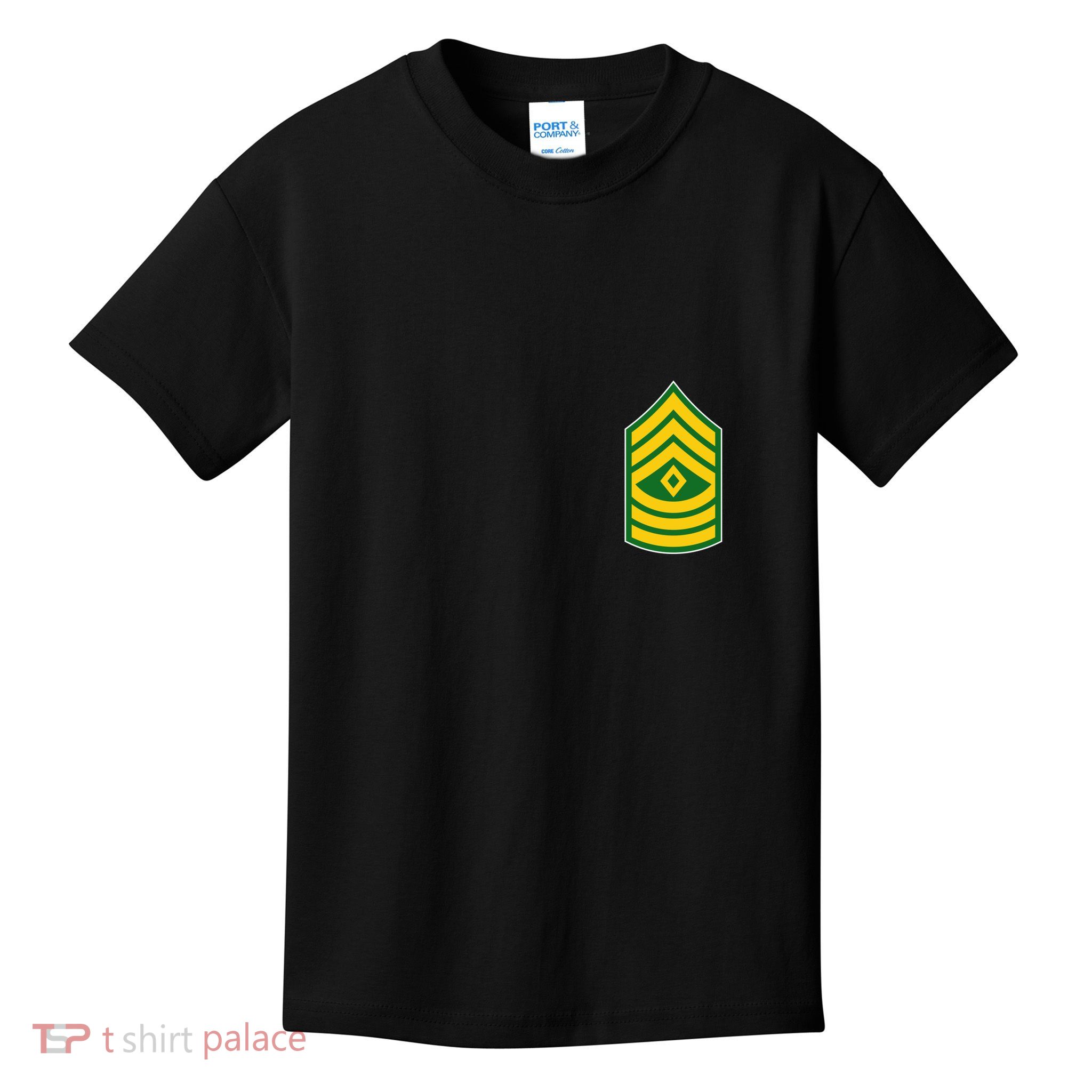 First Sergeant Military Badge Kids T-Shirt