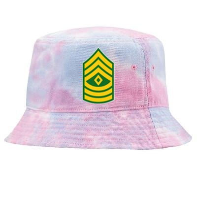 First Sergeant Military Badge Tie-Dyed Bucket Hat