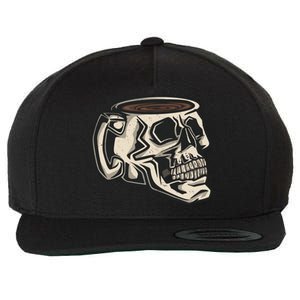 Funny Skull Mug Cup Coffee Skeleton Lover Gift Wool Snapback Cap