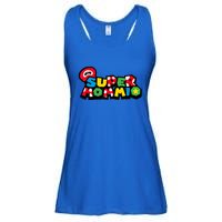 Funny Super Mommio Mother's Day Gamer Ladies Essential Flowy Tank