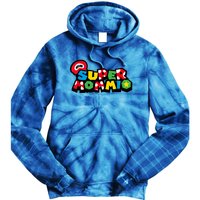 Funny Super Mommio Mother's Day Gamer Tie Dye Hoodie