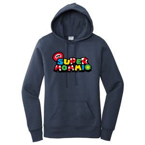 Funny Super Mommio Mother's Day Gamer Women's Pullover Hoodie