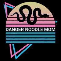 Funny Snake Mom Meme Danger Noodle Mom Cooling Performance Crew T-Shirt