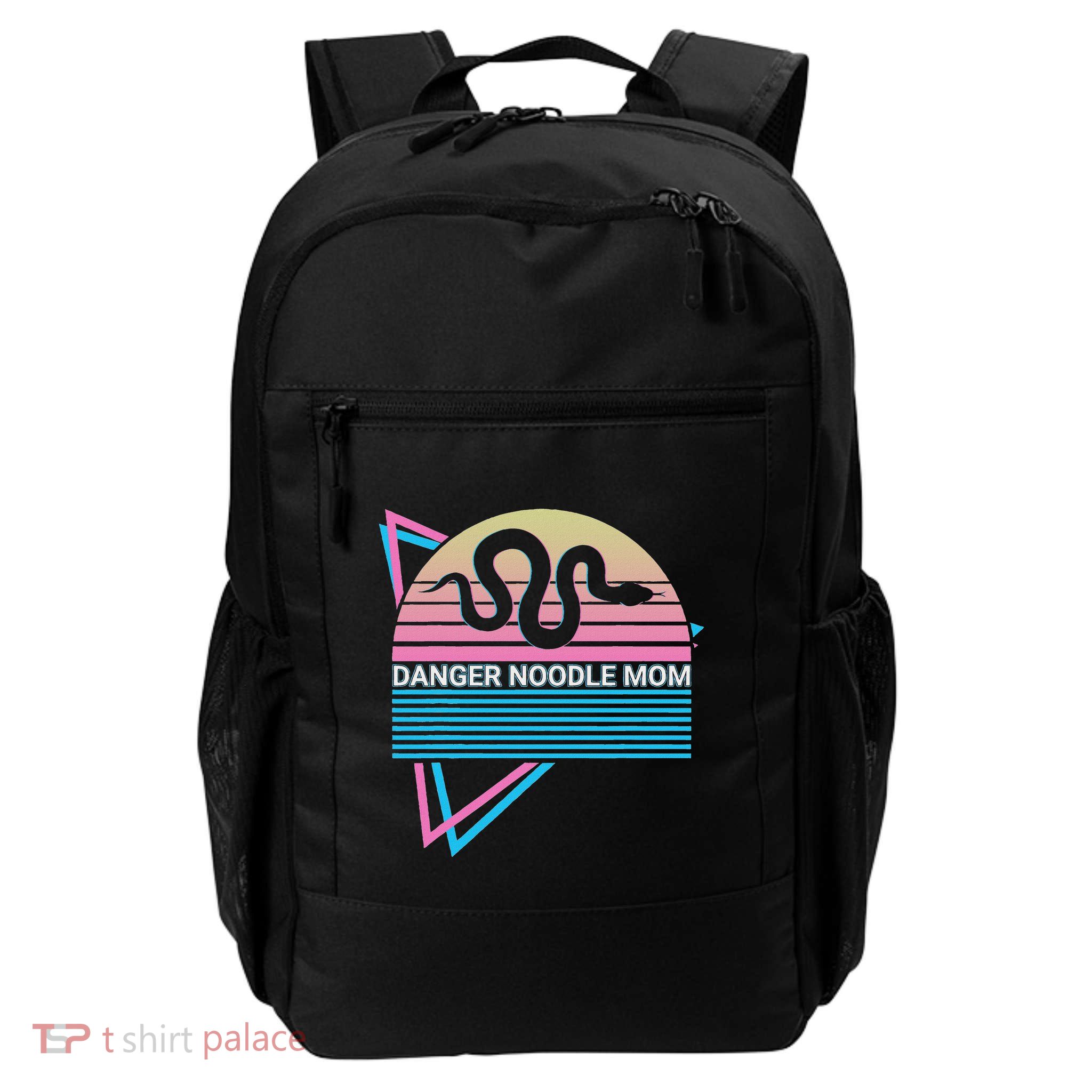 Funny Snake Mom Meme Danger Noodle Mom Backpack