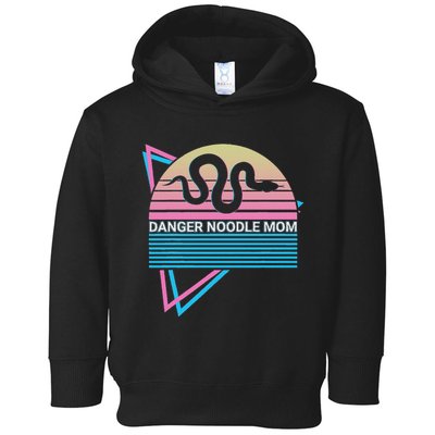 Funny Snake Mom Meme Danger Noodle Mom Toddler Hoodie