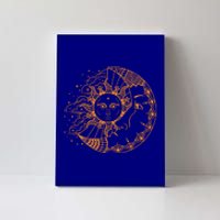 Funny Sun Moon Astrology Astronomer Astronomy Gift Meaningful Gift Canvas