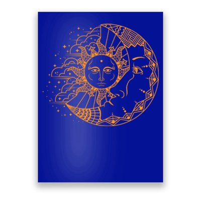 Funny Sun Moon Astrology Astronomer Astronomy Gift Meaningful Gift Poster