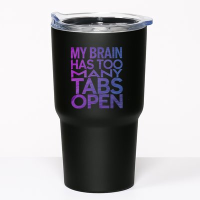 Funny Saying My Brain Has Too Many Tabs Open Overthinking Tumbler