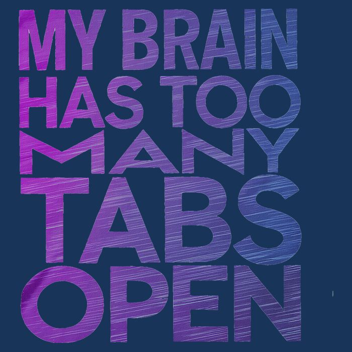 Funny Saying My Brain Has Too Many Tabs Open Overthinking Infant Baby Jersey Bodysuit