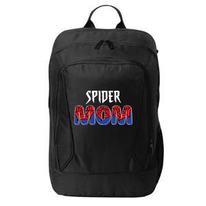 Funny Spider Mom For Women Girl Love City Backpack