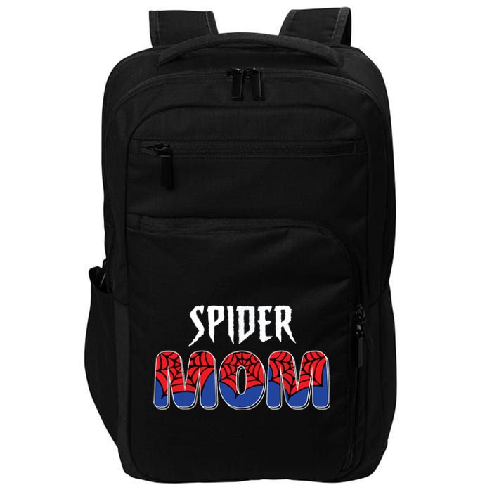 Funny Spider Mom For Women Girl Love Impact Tech Backpack