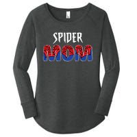 Funny Spider Mom For Women Girl Love Women's Perfect Tri Tunic Long Sleeve Shirt