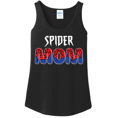 Funny Spider Mom For Women Girl Love Ladies Essential Tank